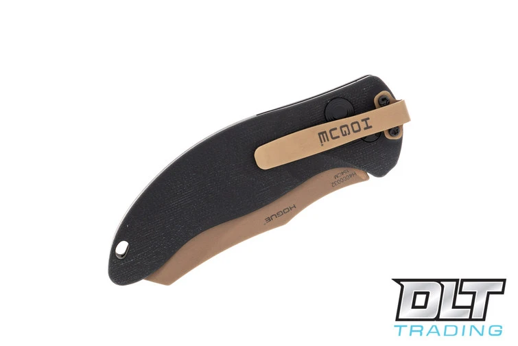 Hogue SIG Sauer EX-A04 Emperor Scorpion Wharncliffe - Black G-10 - FDE Blade 5 Hogue SIG Sauer EX-A04 Emperor Scorpion Wharncliffe - Black G-10 - FDE Blade - Image 5