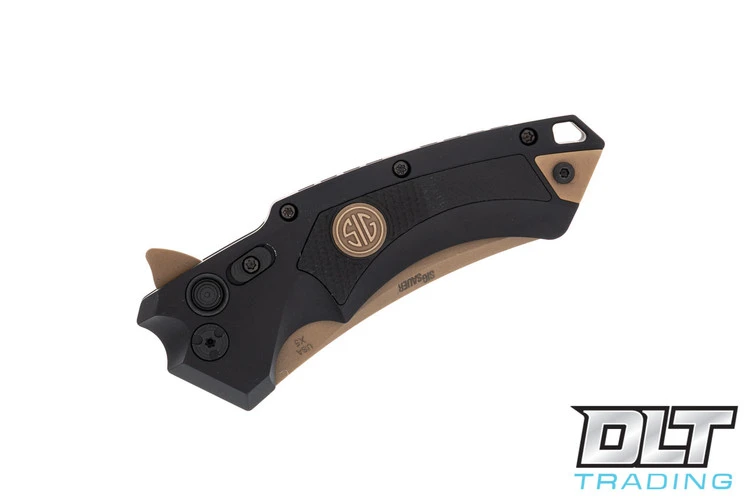 Hogue SIG Sauer X5 Emperor Scorpion Wharncliffe - Black Aluminum - Black G-10 Inlay - FD… 4 Hogue SIG Sauer X5 Emperor Scorpion Wharncliffe - Black Aluminum - Black G-10 Inlay - FD… - Image 4