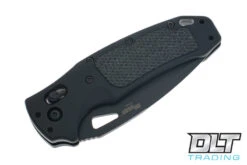 Hogue SIG K320 AXG Pro Drop Point - Black Aluminum - Black G-10 Inlay - Black Blade -Hogue Knife Shop hogue knives 706224 46560.1657128997