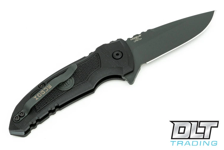 Hogue SIG X1 Microflip Drop Point - Black G-10 - Grey Blade 2 Hogue SIG X1 Microflip Drop Point - Black G-10 - Grey Blade - Image 2