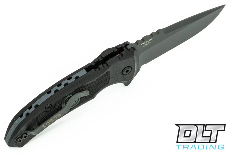 Hogue SIG X1 Microflip Drop Point - Black G-10 - Grey Blade 3 Hogue SIG X1 Microflip Drop Point - Black G-10 - Grey Blade - Image 3