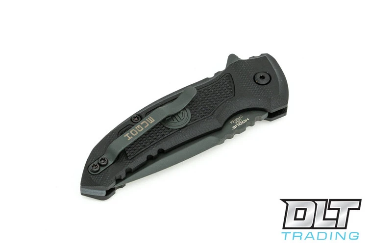 Hogue SIG X1 Microflip Drop Point - Black G-10 - Grey Blade 5 Hogue SIG X1 Microflip Drop Point - Black G-10 - Grey Blade - Image 5