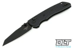 Hogue Deka Wharncliffe - Black G-10 - Black Blade