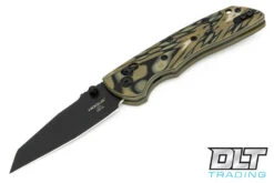 Hogue Deka Wharncliffe - G-Mascus Green G-10 - Black Blade