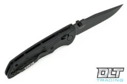 Hogue Deka Clip Point - Black G-10 - Black Blade -Hogue Knife Shop hogue knives 810253 83739.1628688465