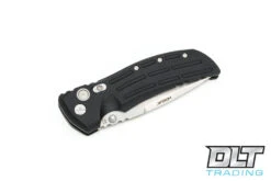 Hogue EX-01 4" Drop Point - Black Aluminum - Tumbled Blade -Hogue Knife Shop hogue knives 810260 68229.1628688466