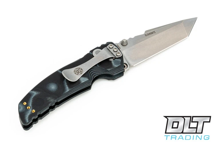 Hogue EX-01 3.5" Tanto - G-Mascus Black G-10 - Tumbled Blade 2 Hogue EX-01 3.5" Tanto - G-Mascus Black G-10 - Tumbled Blade - Image 2