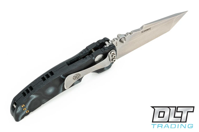 Hogue EX-01 3.5" Tanto - G-Mascus Black G-10 - Tumbled Blade 3 Hogue EX-01 3.5" Tanto - G-Mascus Black G-10 - Tumbled Blade - Image 3