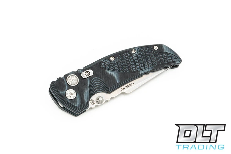 Hogue EX-01 3.5" Tanto - G-Mascus Black G-10 - Tumbled Blade 4 Hogue EX-01 3.5" Tanto - G-Mascus Black G-10 - Tumbled Blade - Image 4