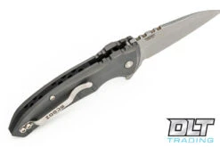 Hogue X1 Microflip Wharncliffe - Grey Aluminum - Tumbled Blade -Hogue Knife Shop hogue knives 810389 49621.1628688496