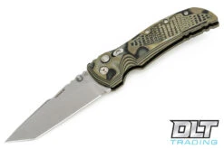 Hogue EX-01 4" Tanto - G-Mascus Green G-10 - Tumbled Blade