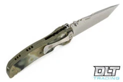 Hogue EX-01 4" Tanto - G-Mascus Green G-10 - Tumbled Blade -Hogue Knife Shop hogue knives 810397 67683.1628688498