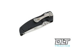 Hogue EX-01 3.5" Drop Point - Black Aluminum - Tumbled Blade -Hogue Knife Shop hogue knives 810404 46805.1628688499