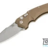 Hogue EX-A05 3.5" Spear Point - FDE Aluminum - Tumbled Blade