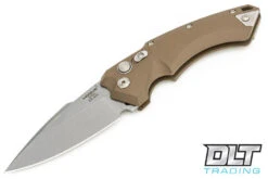 Hogue EX-A05 3.5" Spear Point - FDE Aluminum - Tumbled Blade