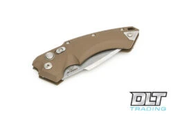 Hogue EX-A05 3.5" Spear Point - FDE Aluminum - Tumbled Blade -Hogue Knife Shop hogue knives 810413 46598.1628688501