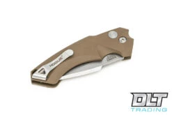 Hogue EX-A05 3.5" Spear Point - FDE Aluminum - Tumbled Blade -Hogue Knife Shop hogue knives 810414 85979.1628688501