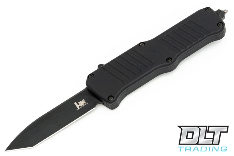 Hogue HK Mini Incursion Tanto - Black Aluminum - Black Blade 1 Hogue HK Mini Incursion Tanto - Black Aluminum - Black Blade