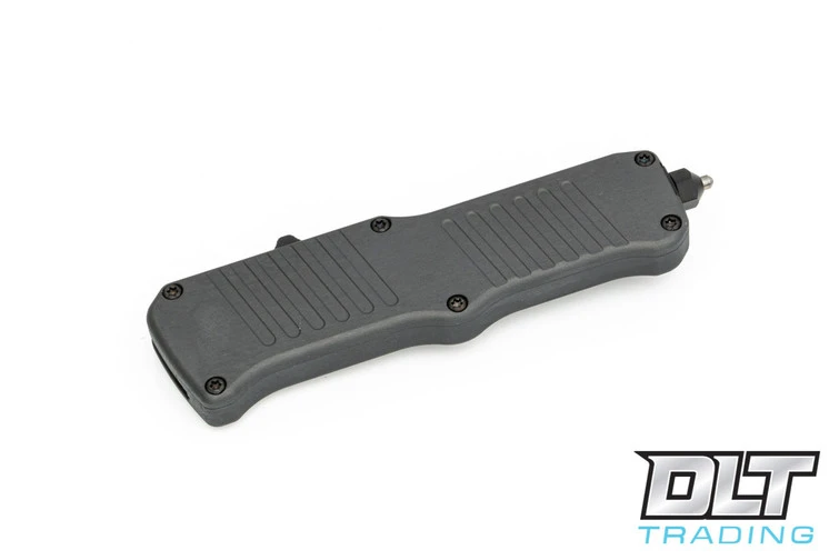 Hogue HK Mini Incursion Clip Point - Grey Aluminum - Black Blade 4 Hogue HK Mini Incursion Clip Point - Grey Aluminum - Black Blade - Image 4