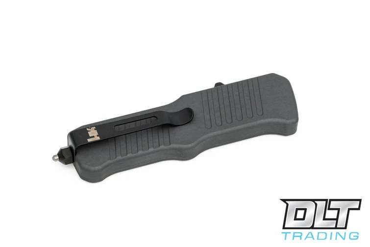 Hogue HK Mini Incursion Clip Point - Grey Aluminum - Black Blade 5 Hogue HK Mini Incursion Clip Point - Grey Aluminum - Black Blade - Image 5