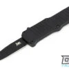 Hogue HK Mini Incursion Clip Point - Black Aluminum - Black Blade