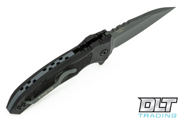 Hogue SIG X1 Microflip Wharncliffe - Black G-10 - Grey Blade 3 Hogue SIG X1 Microflip Wharncliffe - Black G-10 - Grey Blade - Image 3