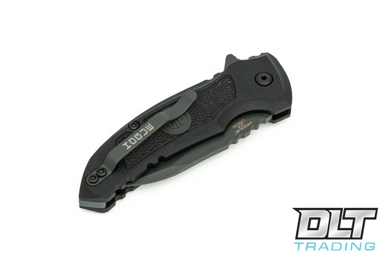 Hogue SIG X1 Microflip Wharncliffe - Black G-10 - Grey Blade 5 Hogue SIG X1 Microflip Wharncliffe - Black G-10 - Grey Blade - Image 5
