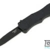Hogue Exploit Clip Point Night Fision - Black Aluminum - Black Blade