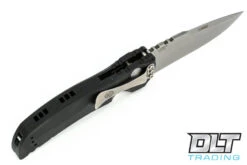 Hogue EX-A01 4" Drop Point - Black Aluminum - Tumbled Blade -Hogue Knife Shop hogue knives 827268 06918.1630090337