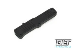 Hogue HK Hadron Tanto - Black Aluminum - Partially Serrated - Black Blade -Hogue Knife Shop hogue knives 827289 85458.1630090340