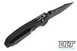 Hogue HK Exemplar Clip Point - Black G-10 - Partially Serrated - Black Blade -Hogue Knife Shop hogue knives 827300 70266.1630090342