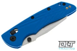 Hogue Deka - Blue Polymer - Wharncliffe - Tumbled -Hogue Knife Shop hogue knives 83028 69231.1661954633