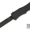 Hogue Exploit Tanto Night Fision - Black Aluminum - Black Blade