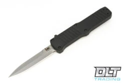 Hogue HK Hadron Bayonet - Black Aluminum - Tumbled Blade