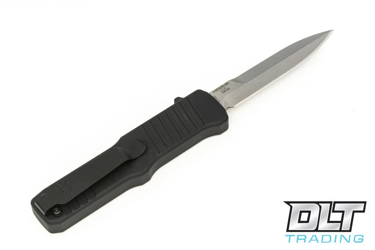 Hogue HK Hadron Bayonet - Black Aluminum - Tumbled Blade 2 Hogue HK Hadron Bayonet - Black Aluminum - Tumbled Blade - Image 2