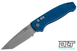 Hogue Ballista I Tanto - Blue Aluminum - Tumbled Blade