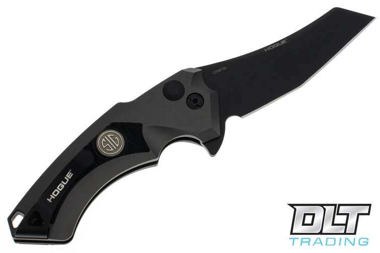 Hogue SIG X5 Tactical Flipper 3.5" Wharncliffe - Grey Aluminum - Black G-10 Inlay - Blac… 2 Hogue SIG X5 Tactical Flipper 3.5" Wharncliffe - Grey Aluminum - Black G-10 Inlay - Blac… - Image 2