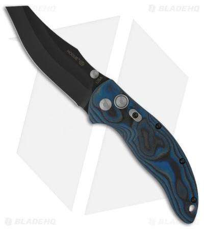 Hogue Knives EX04 Wharncliffe Knife Blue Lava GMascus (3.5" Plain) 34463 1 Hogue Knives EX04 Wharncliffe Knife Blue Lava GMascus (3.5" Plain) 34463